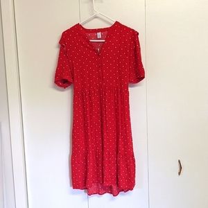 Old Navy Waist-Define V Neck Dress For Women